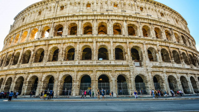 Olympic Flame Lit in Rome